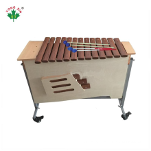 Online wholesaler 16-Key baby music instrument wooden xylophone chorodile shape